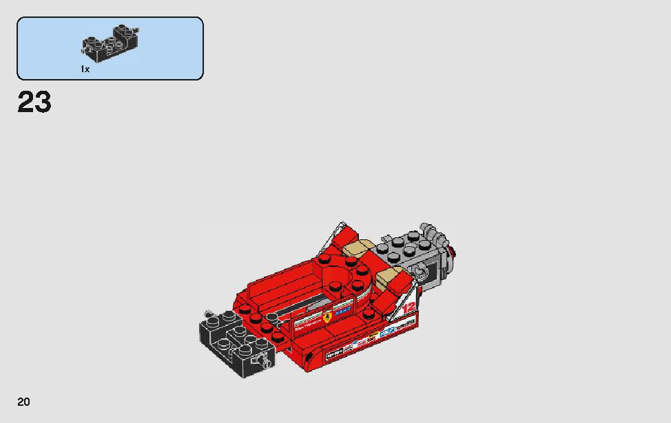Ferrari Ultimate Garage 75889 LEGO information LEGO instructions 20 page