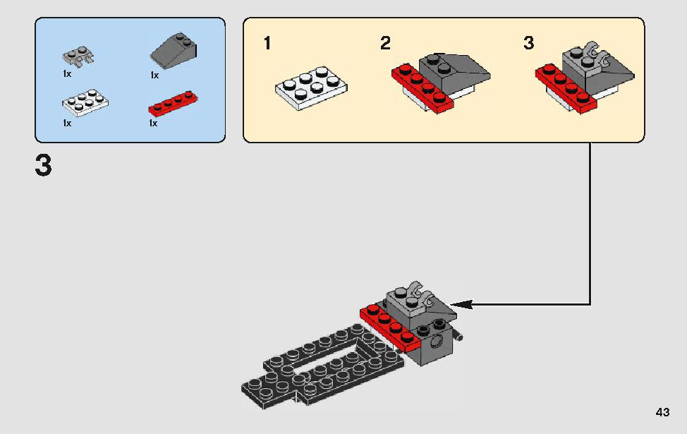 フェラーリ・アルティメット・ガレージ 75889 レゴの商品情報 レゴの説明書・組立方法 43 page