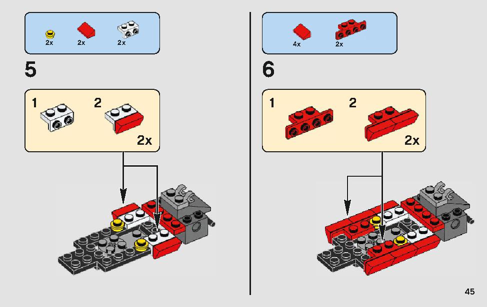 Ferrari Ultimate Garage 75889 LEGO information LEGO instructions 45 page