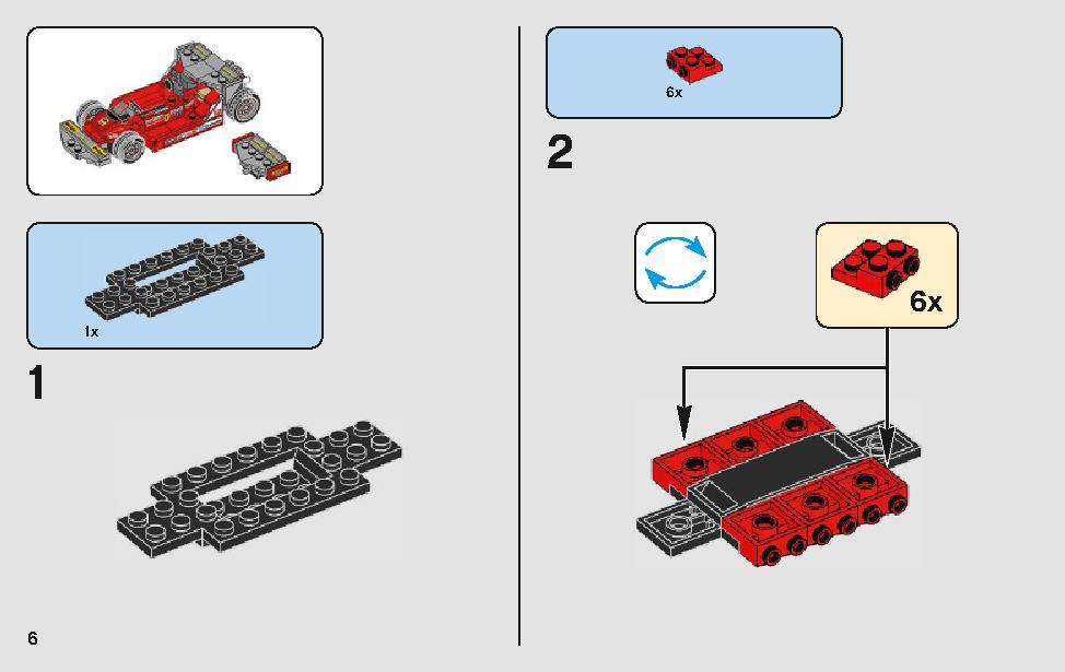 フェラーリ・アルティメット・ガレージ 75889 レゴの商品情報 レゴの説明書・組立方法 6 page