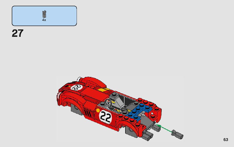 Ferrari Ultimate Garage 75889 LEGO information LEGO instructions 63 page