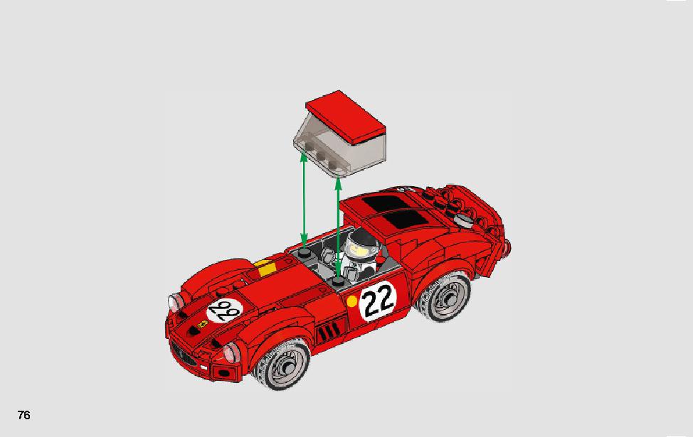 Ferrari Ultimate Garage 75889 LEGO information LEGO instructions 76 page