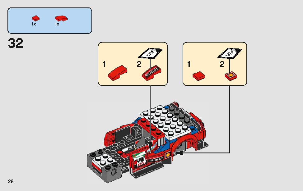 Ferrari Ultimate Garage 75889 LEGO information LEGO instructions 26 page
