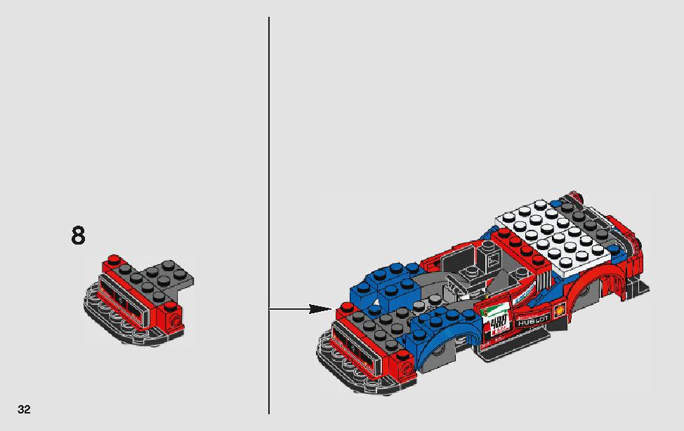 Ferrari Ultimate Garage 75889 LEGO information LEGO instructions 32 page