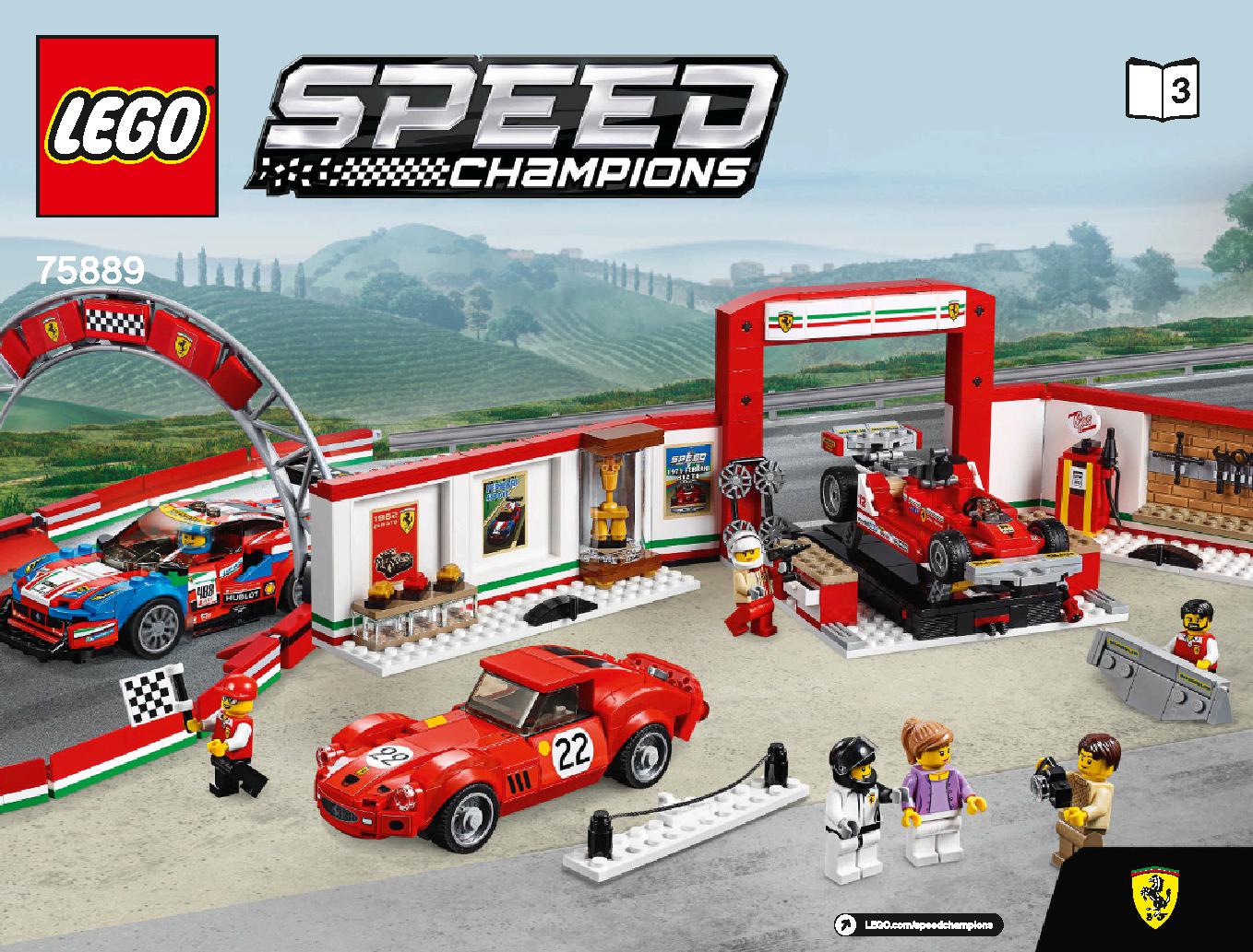 Ferrari Ultimate Garage 75889 LEGO information LEGO instructions 1 page