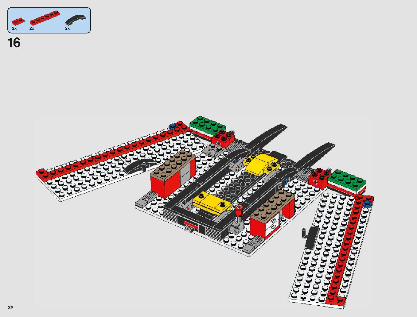 フェラーリ・アルティメット・ガレージ 75889 レゴの商品情報 レゴの説明書・組立方法 32 page