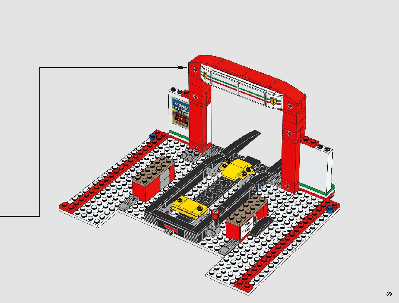 Ferrari Ultimate Garage 75889 LEGO information LEGO instructions 39 page