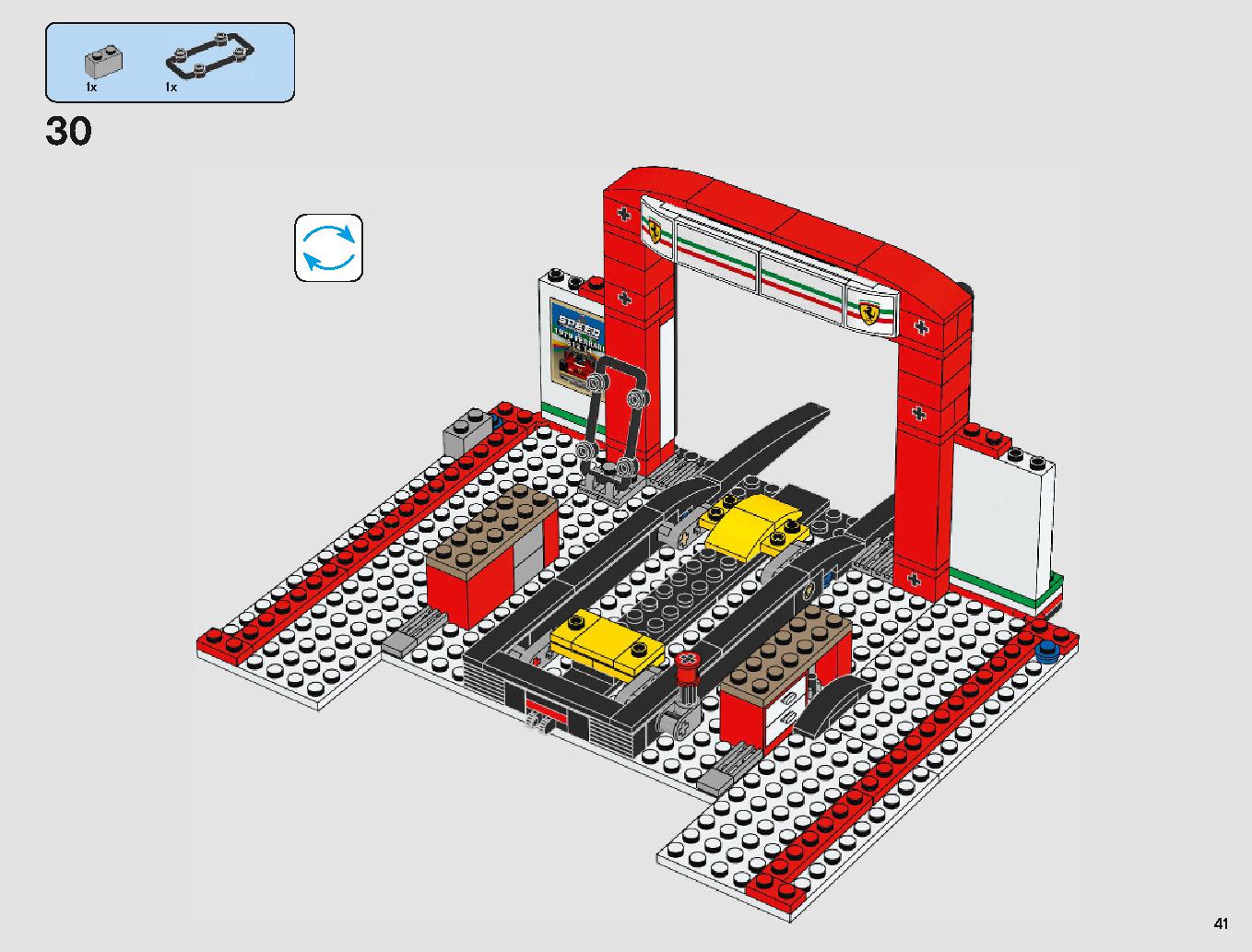 Ferrari Ultimate Garage 75889 LEGO information LEGO instructions 41 page