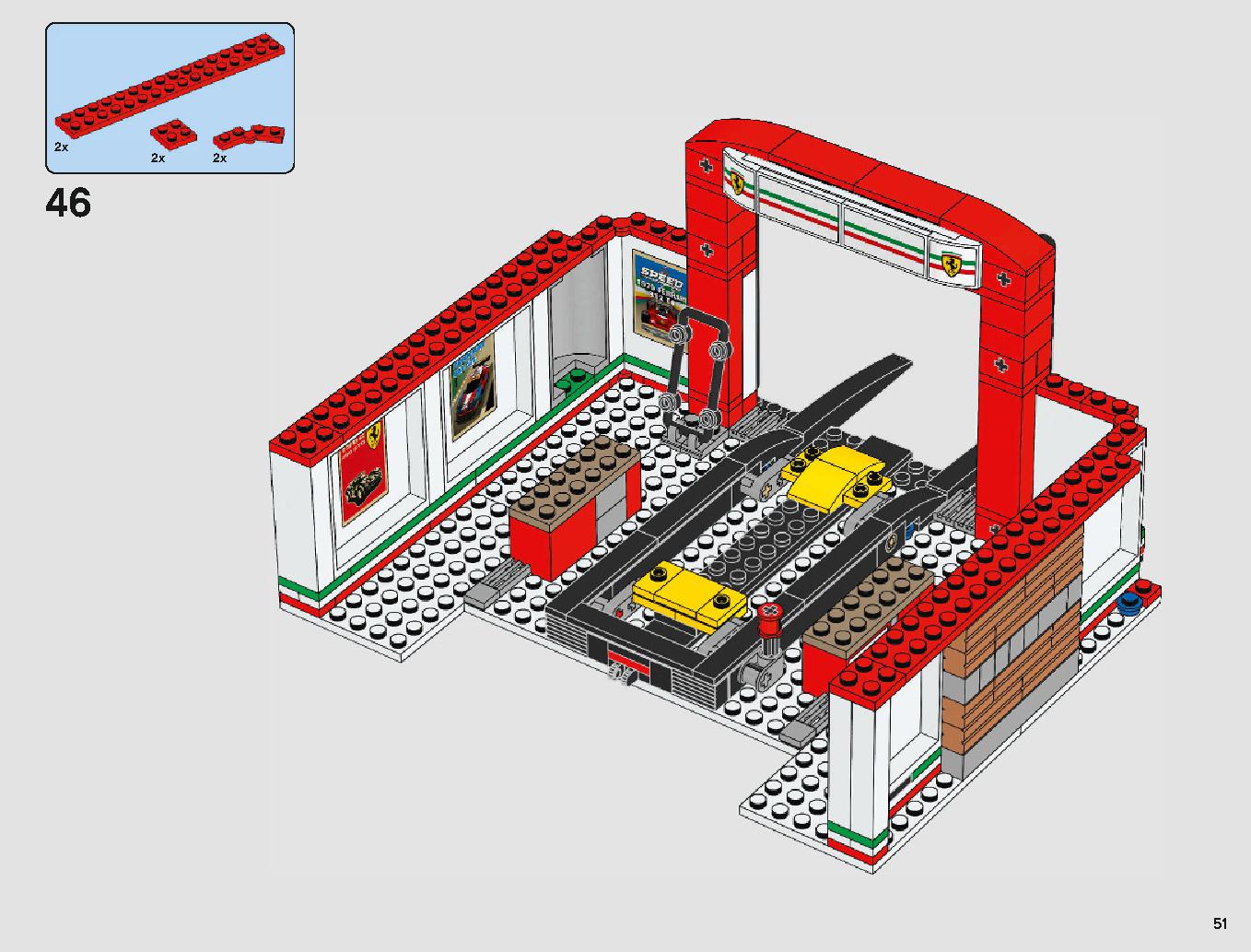 Ferrari Ultimate Garage 75889 LEGO information LEGO instructions 51 page