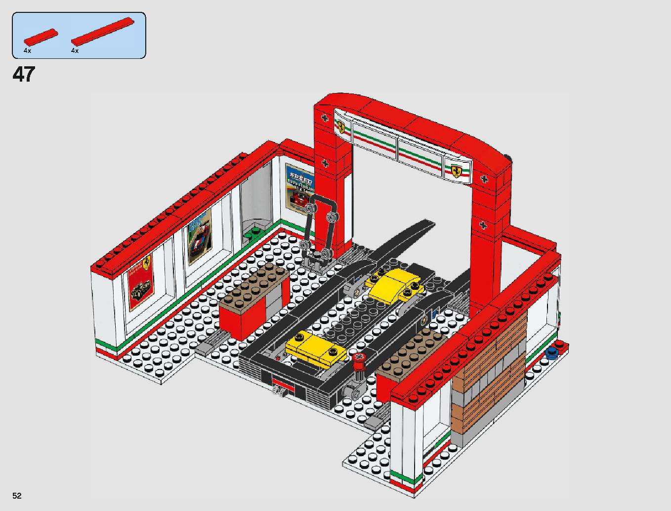 Ferrari Ultimate Garage 75889 LEGO information LEGO instructions 52 page