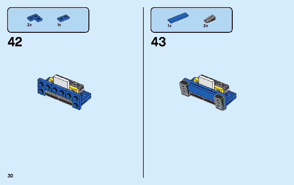 Chevrolet Camaro ZL1 Race Car 75891 LEGO information LEGO instructions 30 page