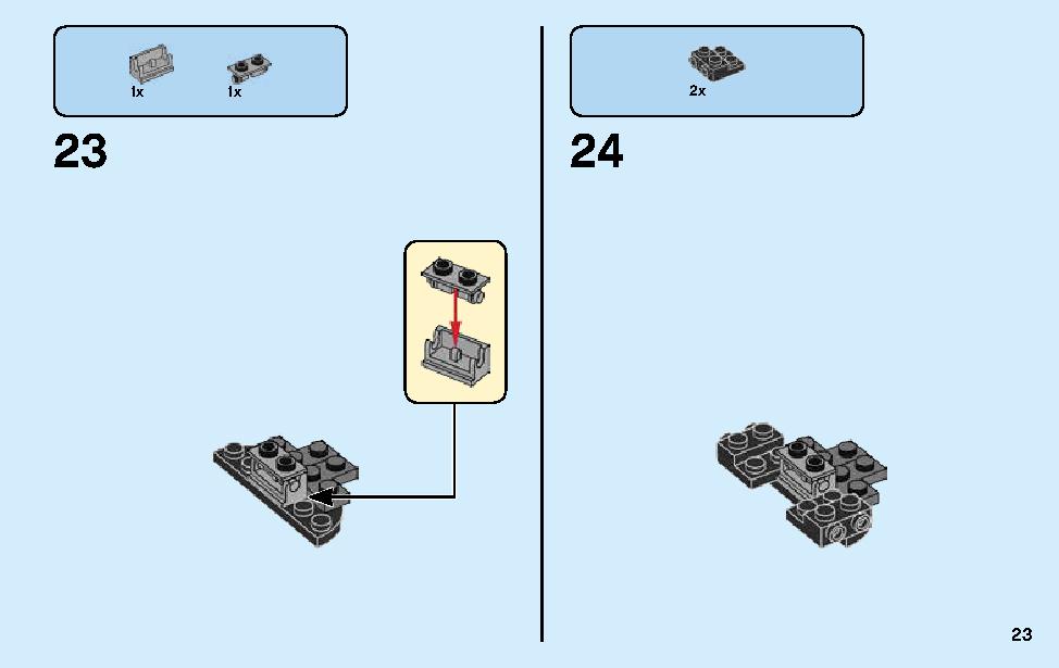 McLaren Senna 75892 LEGO information LEGO instructions 23 page