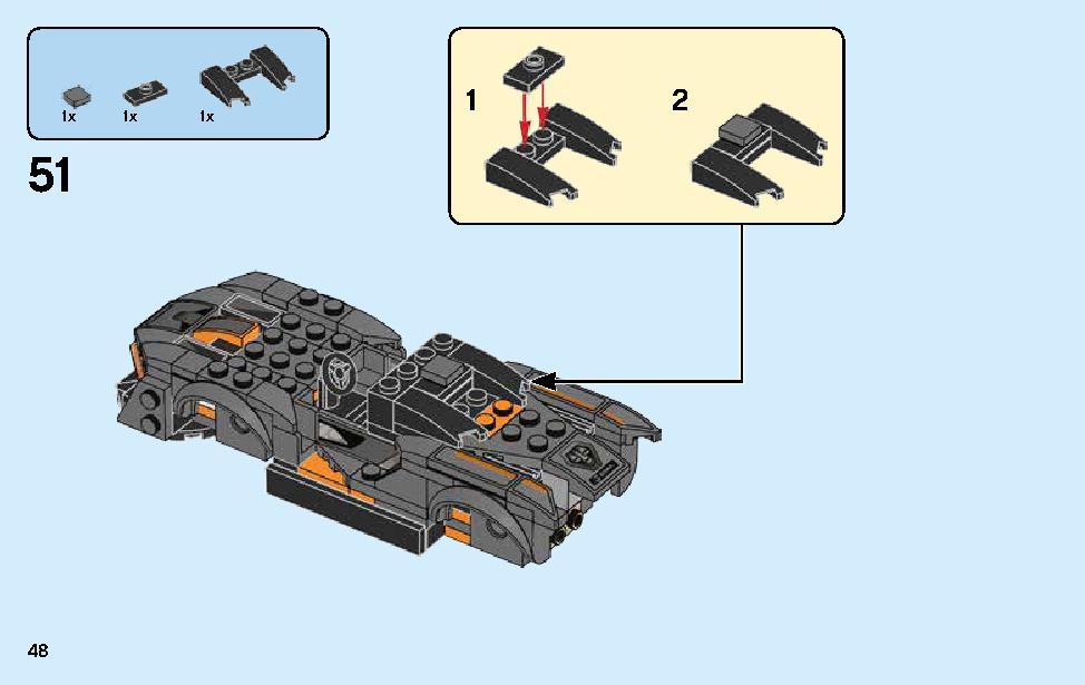 McLaren Senna 75892 LEGO information LEGO instructions 48 page