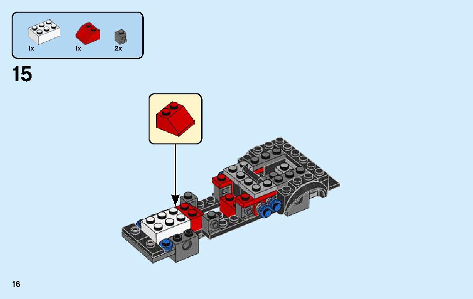 2018 Dodge Challenger SRT Demon and 1970 Dodge Charger R/T 75893 LEGO information LEGO instructions 16 page