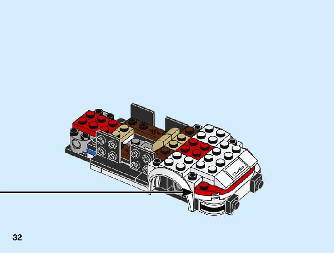1974 Porsche 911 Turbo 3.0 75895 LEGO information LEGO instructions 32 page
