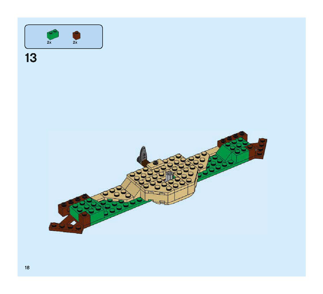 ハンガリー・ホーンテールの3大魔法のチャレンジ 75946 レゴの商品情報 レゴの説明書・組立方法 18 page
