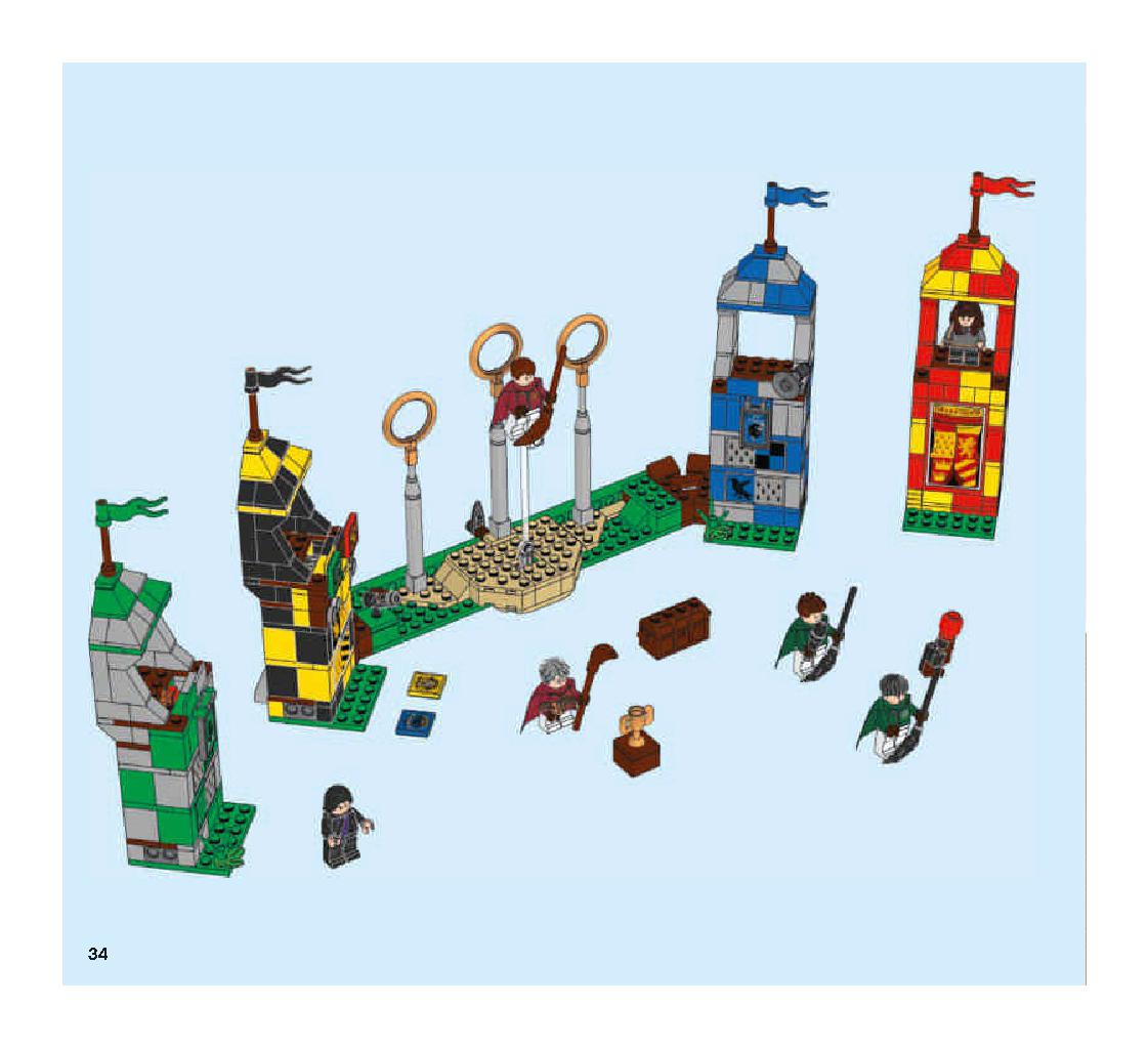 Hungarian Horntail Triwizard Challenge 75946 LEGO information LEGO instructions 34 page