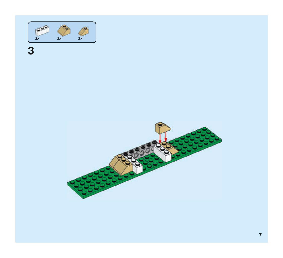 Hungarian Horntail Triwizard Challenge 75946 LEGO information LEGO instructions 7 page