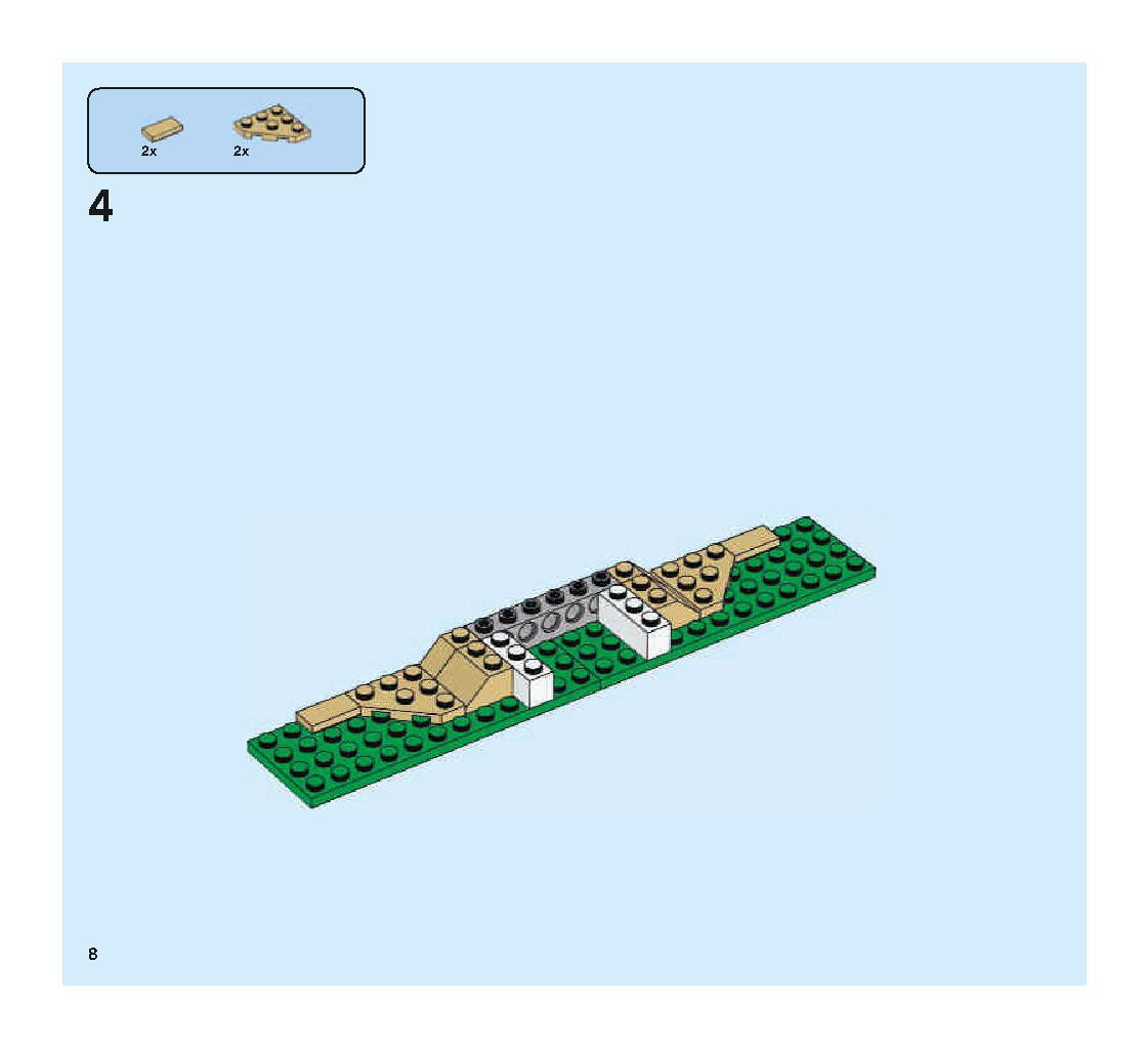Hungarian Horntail Triwizard Challenge 75946 LEGO information LEGO instructions 8 page