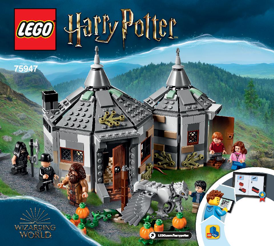 Hagrid's Hut: Buckbeak's Rescue 75947 LEGO information LEGO instructions 1 page