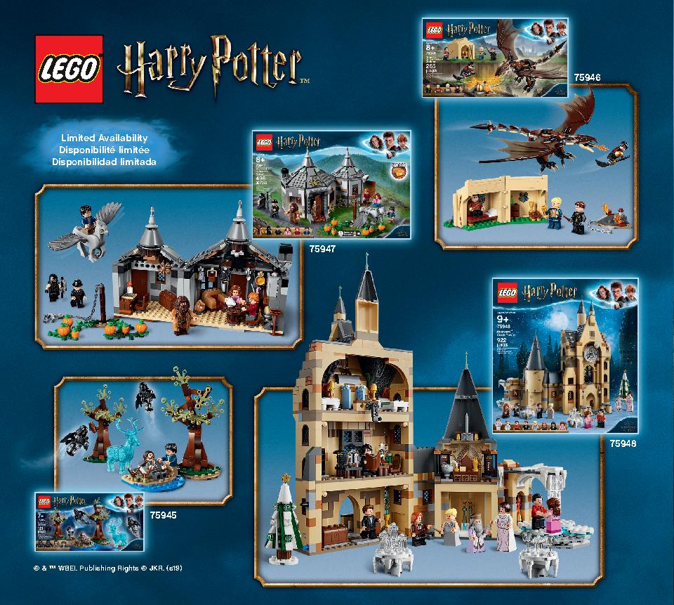 Hagrid's Hut: Buckbeak's Rescue 75947 LEGO information LEGO instructions 116 page