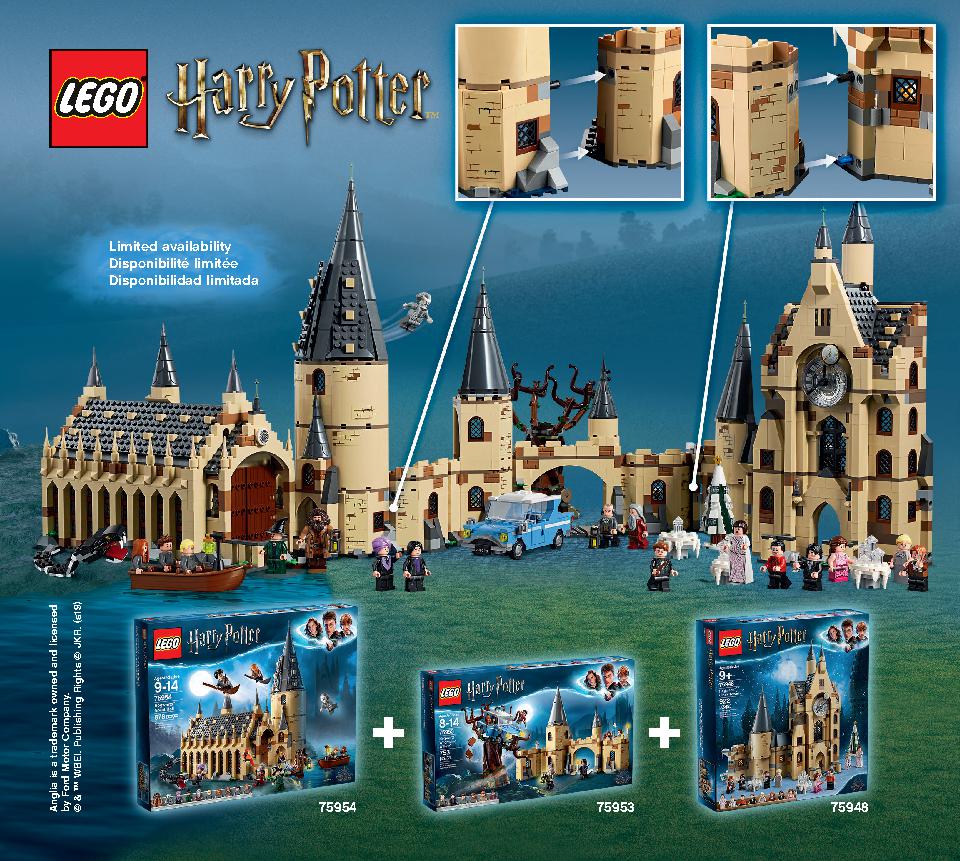 Hagrid's Hut: Buckbeak's Rescue 75947 LEGO information LEGO instructions 117 page