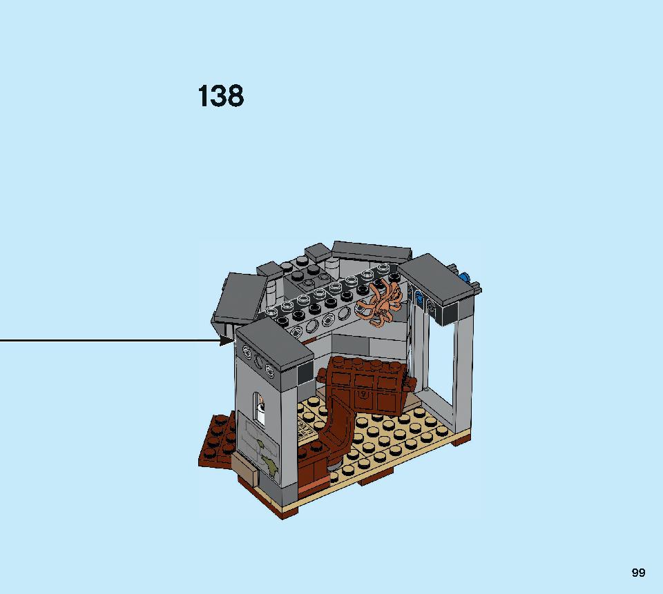 ハグリッドの小屋：バックビークの救出 75947 レゴの商品情報 レゴの説明書・組立方法 99 page