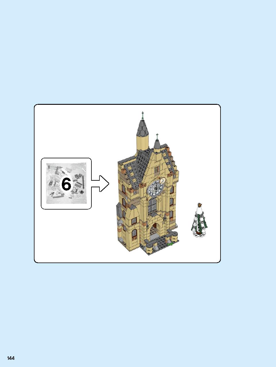 ホグワーツの時計塔 75948 レゴの商品情報 レゴの説明書・組立方法 144 page