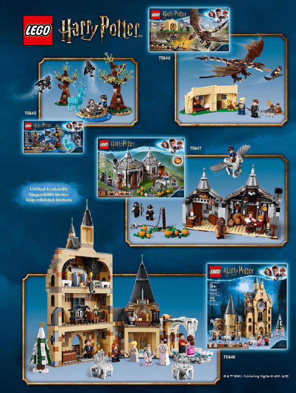 Hogwarts Clock Tower 75948 LEGO information LEGO instructions 171 page