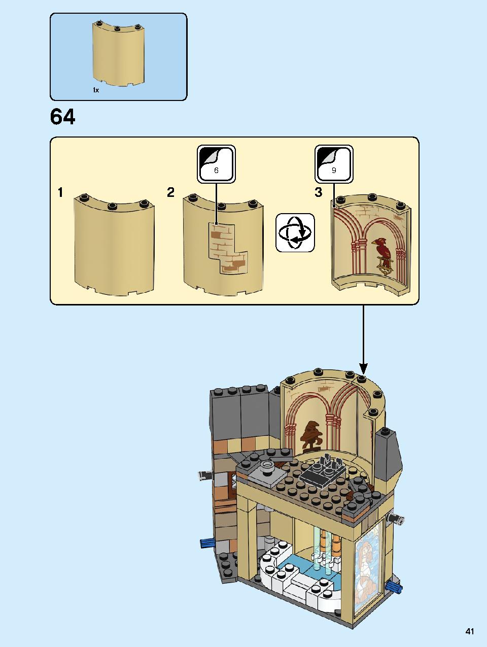 ホグワーツの時計塔 75948 レゴの商品情報 レゴの説明書・組立方法 41 page