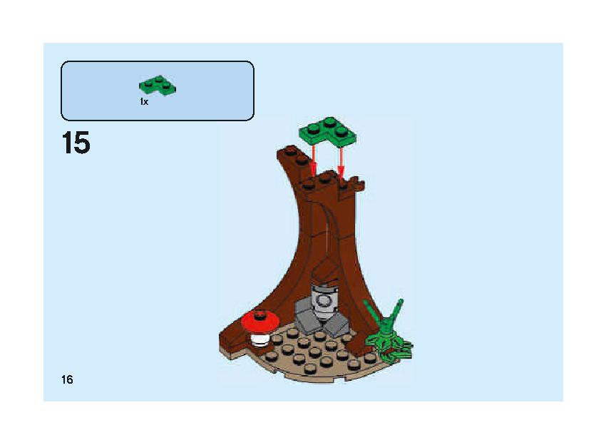 Aragog's Lair 75950 LEGO information LEGO instructions 16 page