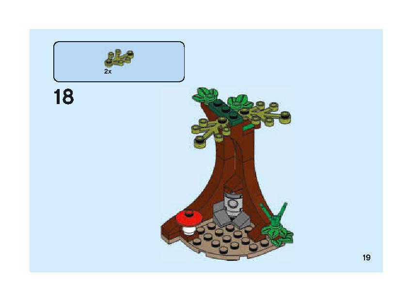 Aragog's Lair 75950 LEGO information LEGO instructions 19 page