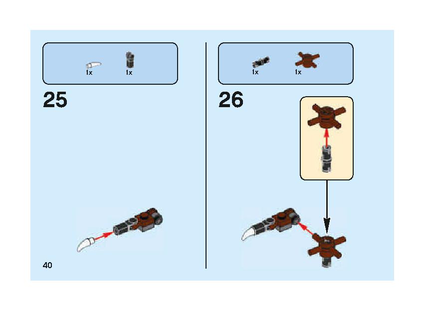 Aragog's Lair 75950 LEGO information LEGO instructions 40 page