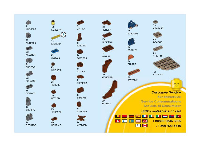 アラゴグの棲み処 75950 レゴの商品情報 レゴの説明書・組立方法 55 page