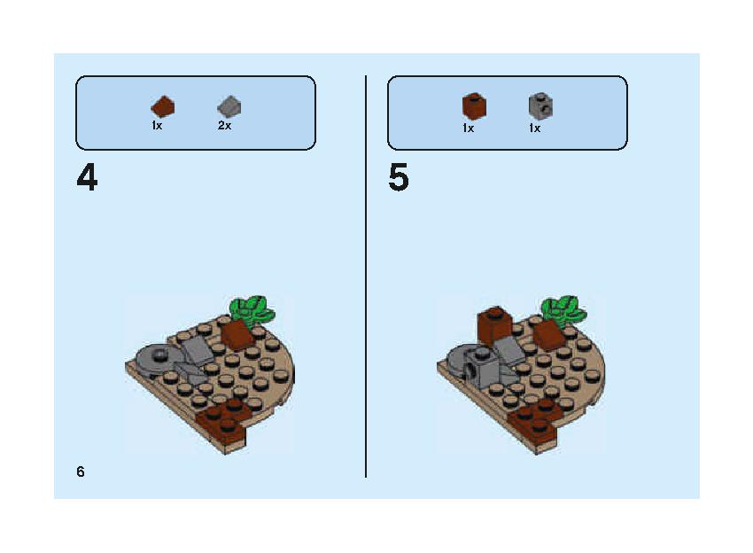 Aragog's Lair 75950 LEGO information LEGO instructions 6 page