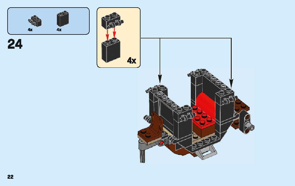 Grindelwald's Escape 75951 LEGO information LEGO instructions 22 page
