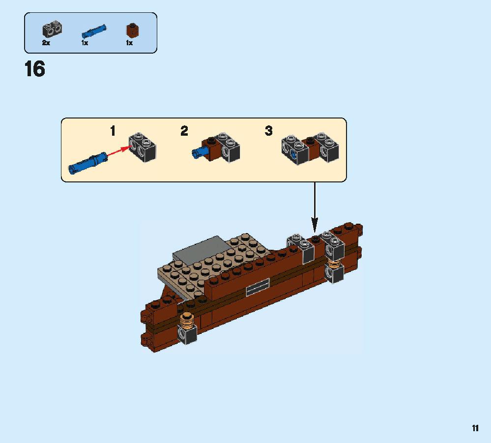 ニュートの魔法動物アドベンチャー 75952 レゴの商品情報 レゴの説明書・組立方法 11 page