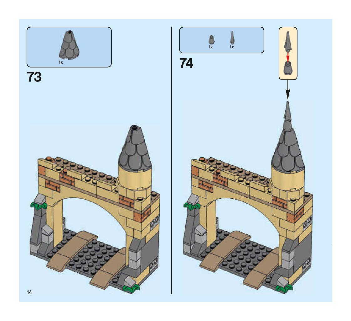 Hogwarts Whomping Willow 75953 LEGO information LEGO instructions 14 page