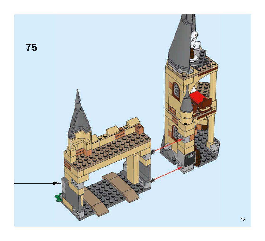 Hogwarts Whomping Willow 75953 LEGO information LEGO instructions 15 page