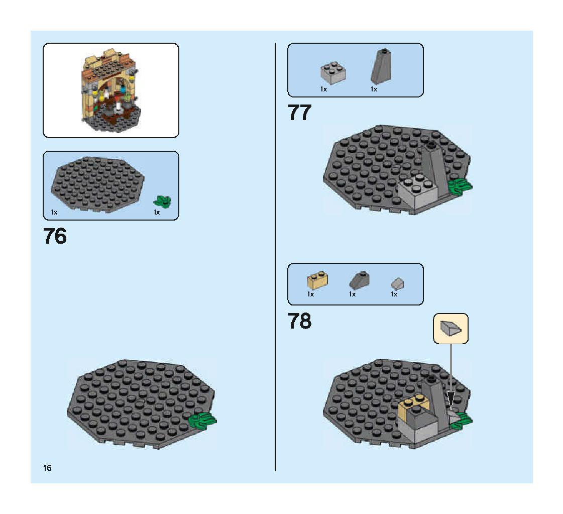 Hogwarts Whomping Willow 75953 LEGO information LEGO instructions 16 page