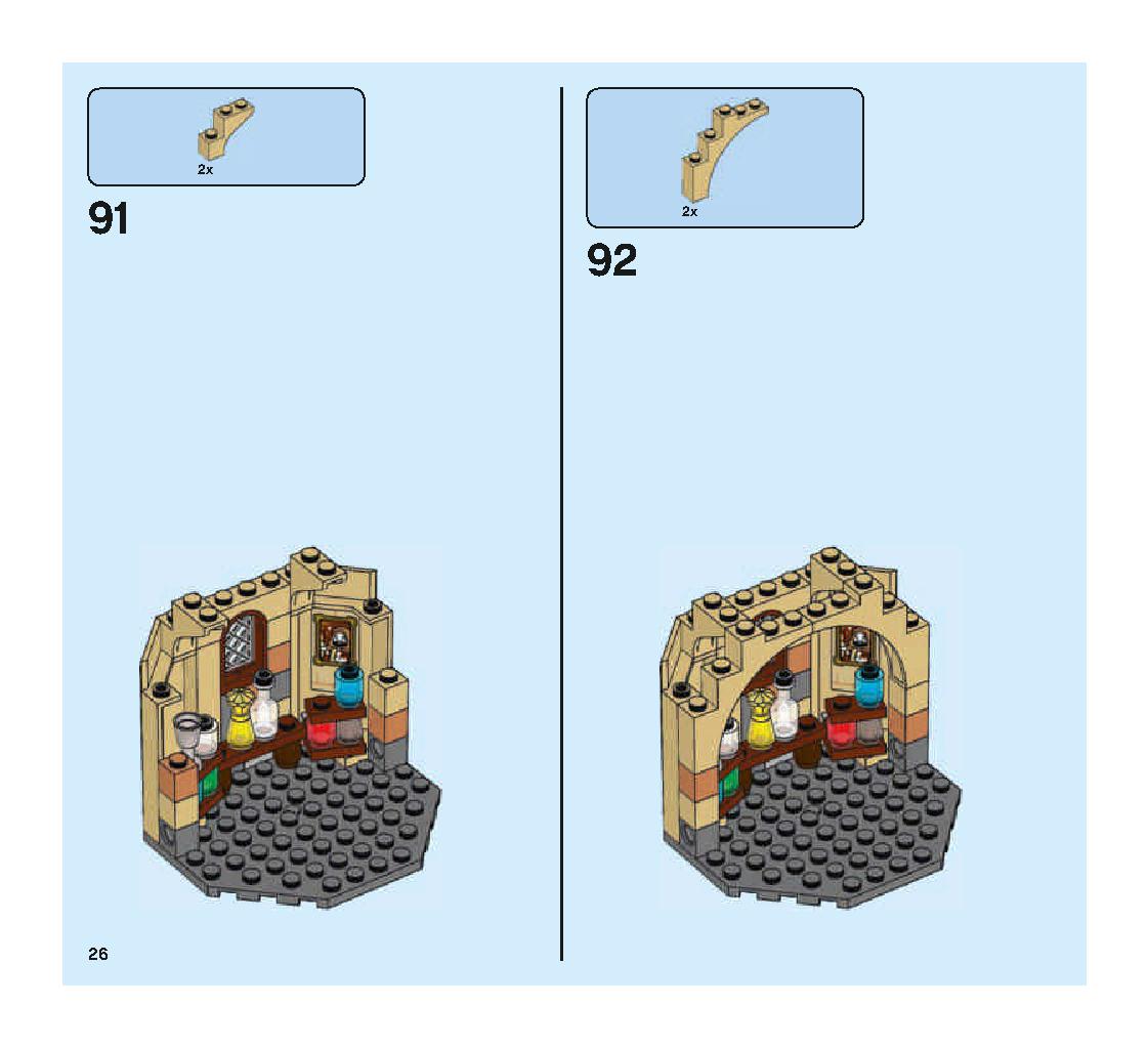 Hogwarts Whomping Willow 75953 LEGO information LEGO instructions 26 page