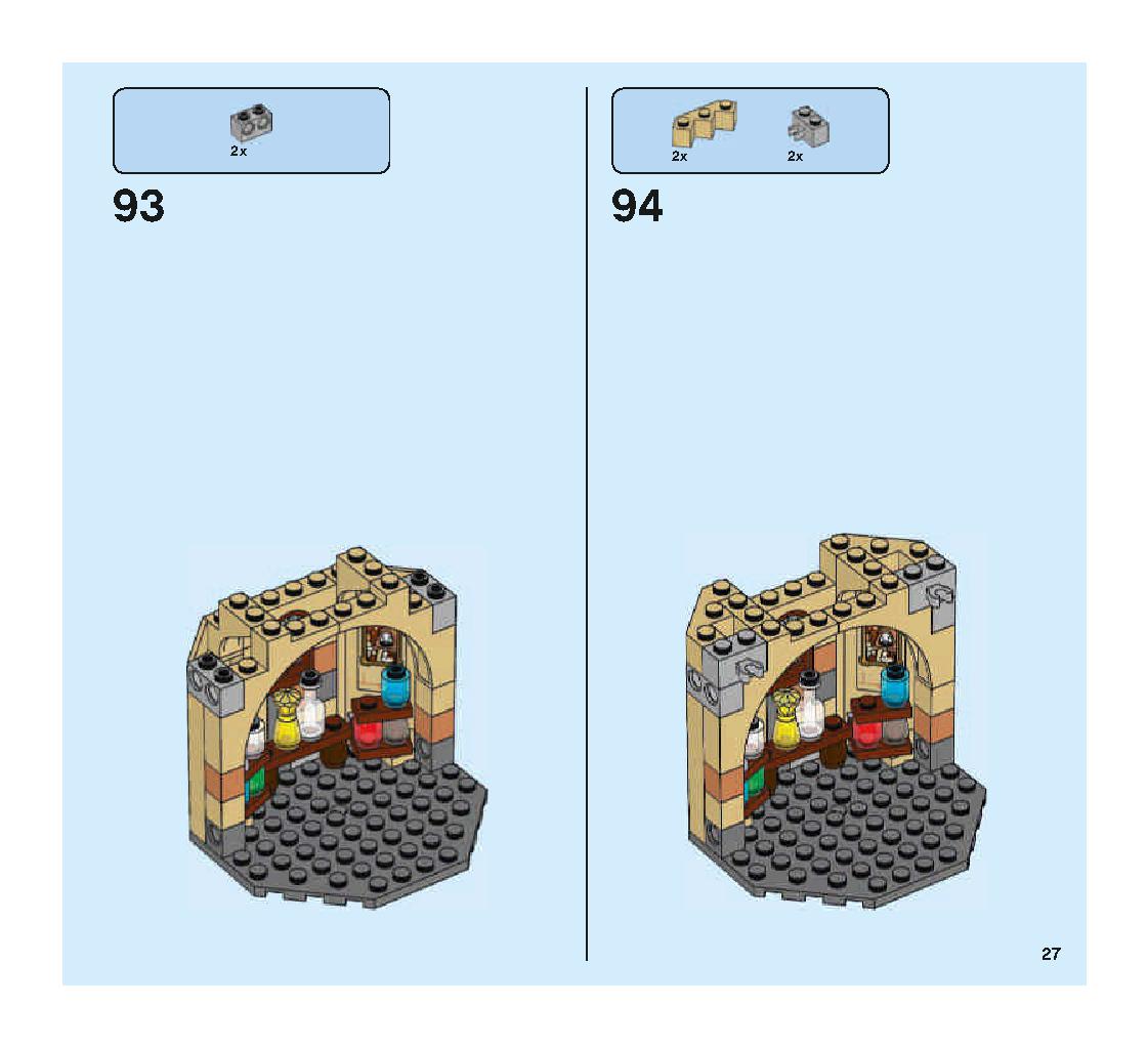Hogwarts Whomping Willow 75953 LEGO information LEGO instructions 27 page