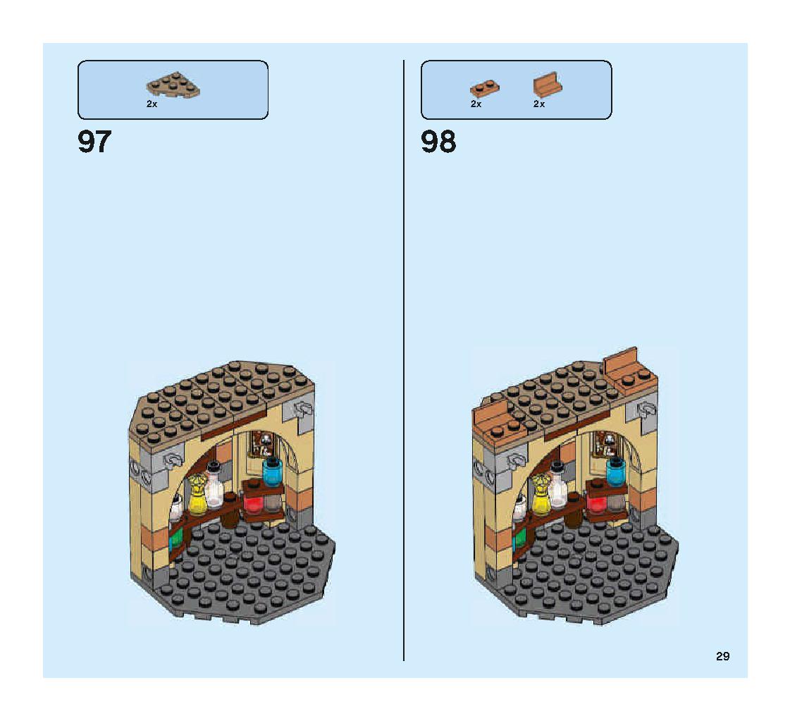 空飛ぶフォード・アングリア 75953 レゴの商品情報 レゴの説明書・組立方法 29 page