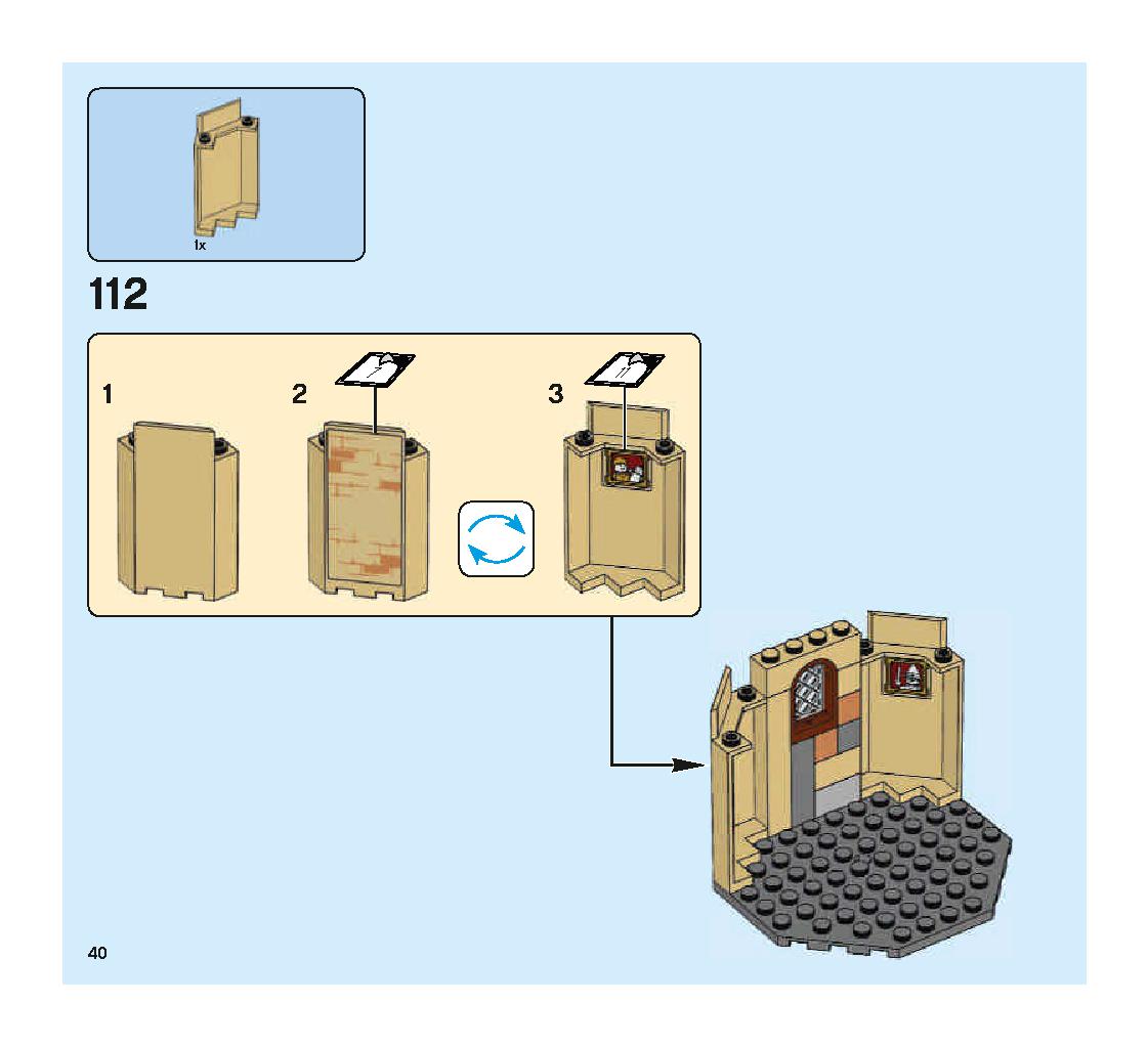 空飛ぶフォード・アングリア 75953 レゴの商品情報 レゴの説明書・組立方法 40 page