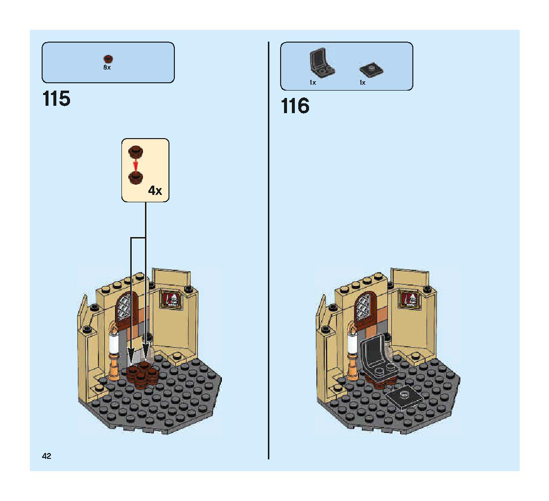 空飛ぶフォード・アングリア 75953 レゴの商品情報 レゴの説明書・組立方法 42 page