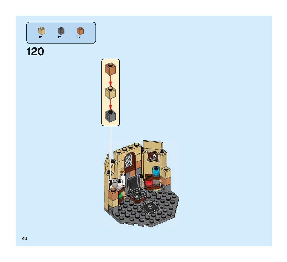 空飛ぶフォード・アングリア 75953 レゴの商品情報 レゴの説明書・組立方法 46 page