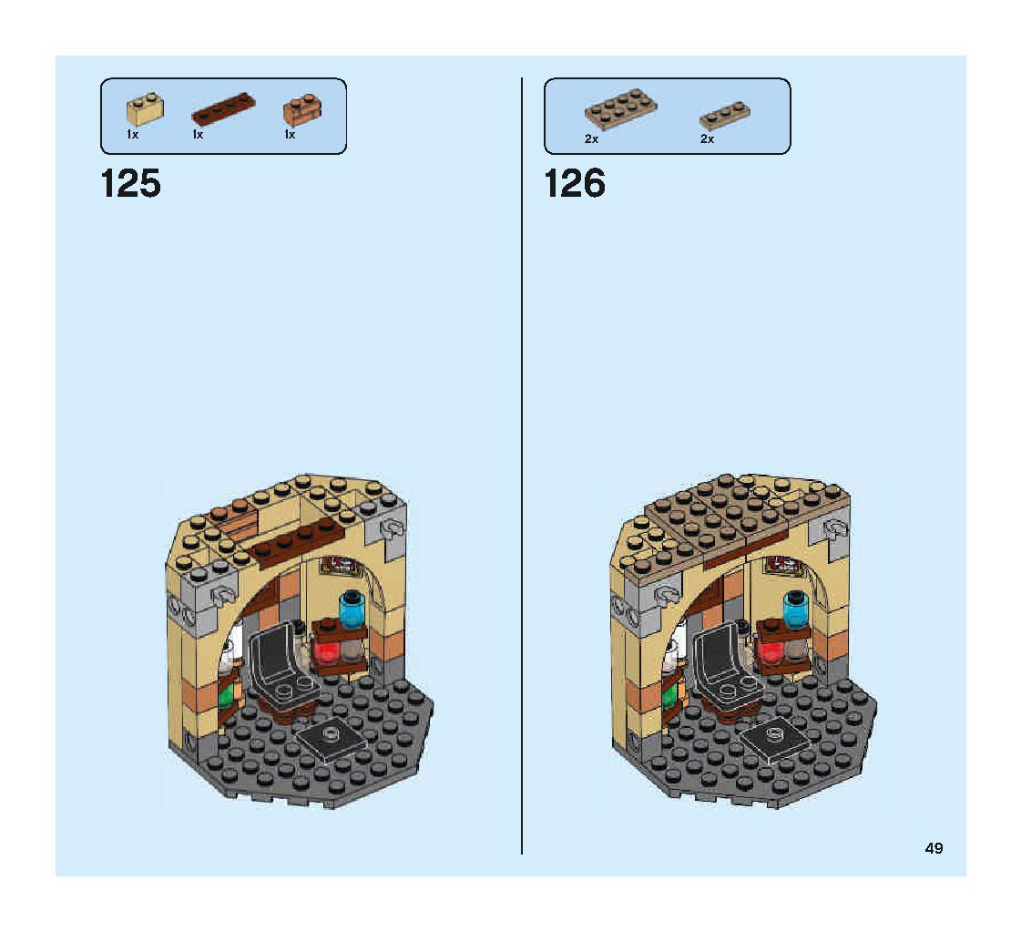空飛ぶフォード・アングリア 75953 レゴの商品情報 レゴの説明書・組立方法 49 page