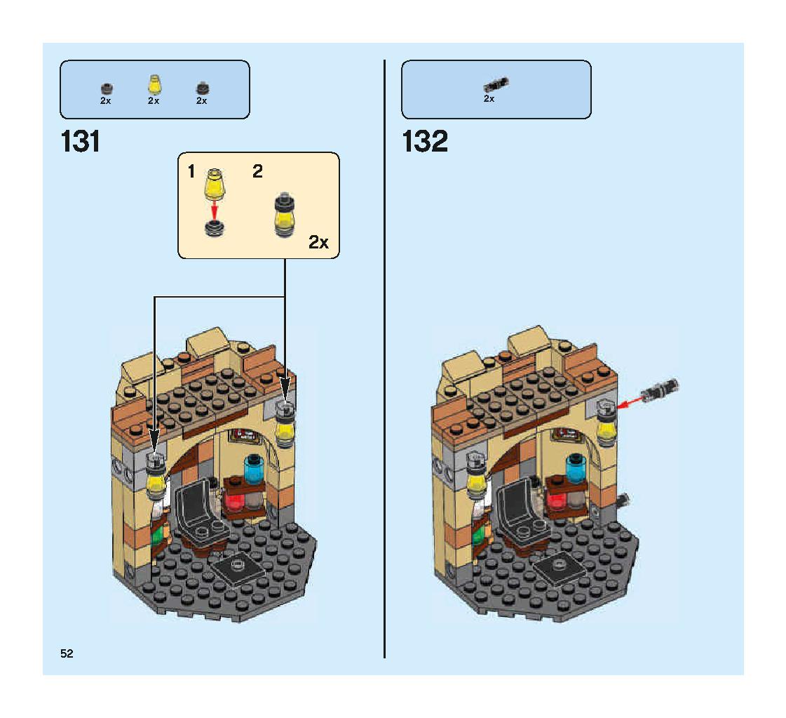 空飛ぶフォード・アングリア 75953 レゴの商品情報 レゴの説明書・組立方法 52 page