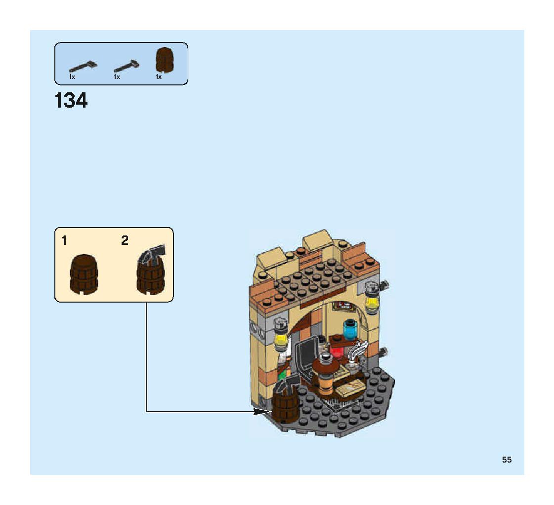 空飛ぶフォード・アングリア 75953 レゴの商品情報 レゴの説明書・組立方法 55 page