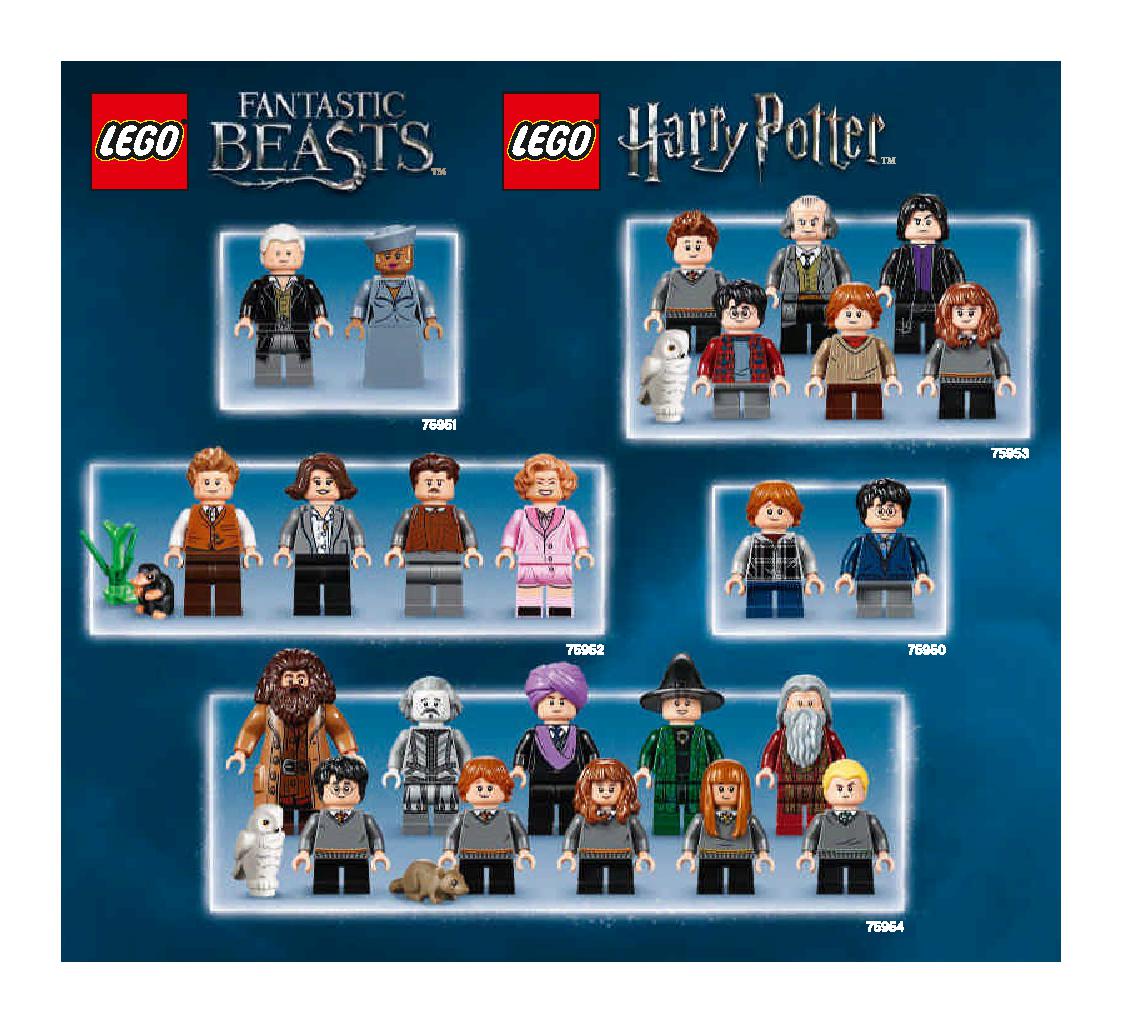 Hogwarts Whomping Willow 75953 LEGO information LEGO instructions 60 page